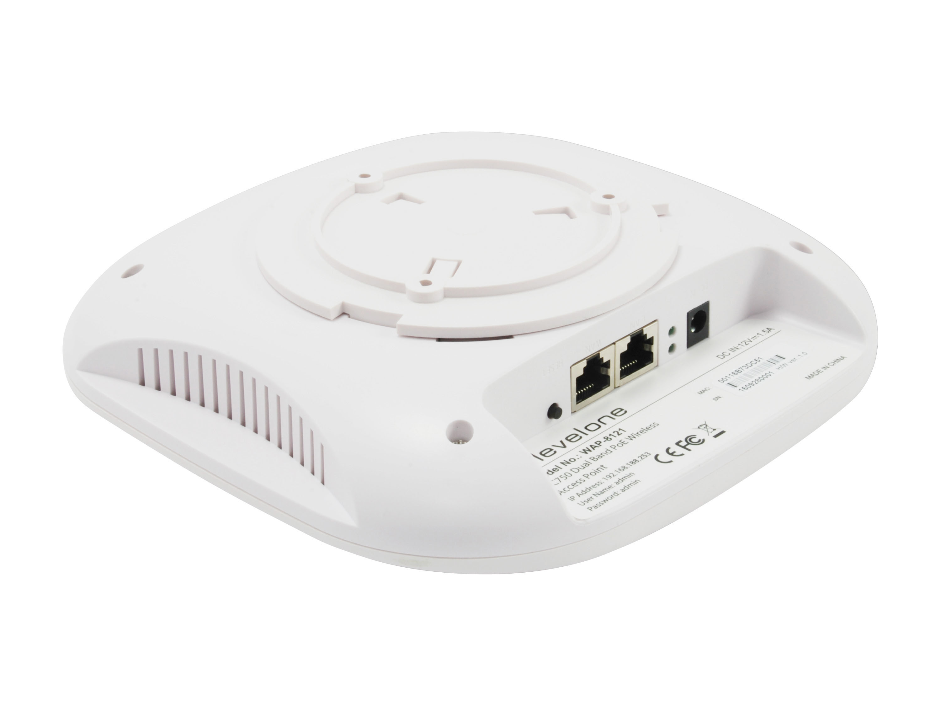 LevelOne WAP-8121 - Funkbasisstation - Wi-Fi, Ansicht 2