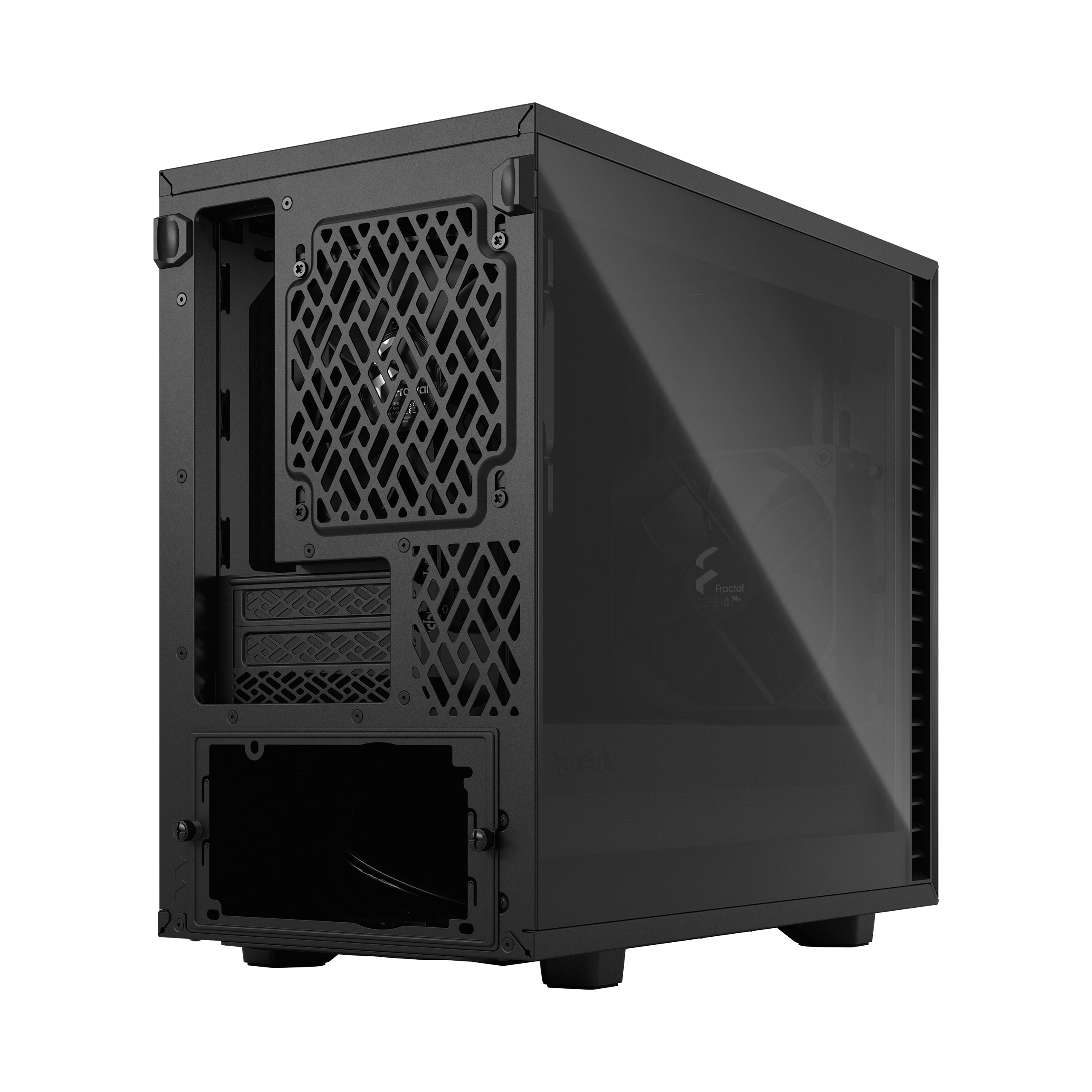 Fractal Design Define 7 Nano - Tower - Mini-DTX - Seitenteil mit Fenster (getöntes Glas), Ansicht 4