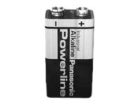 Panasonic Powerline 6LR61ADB - Batterie 198 x 9V