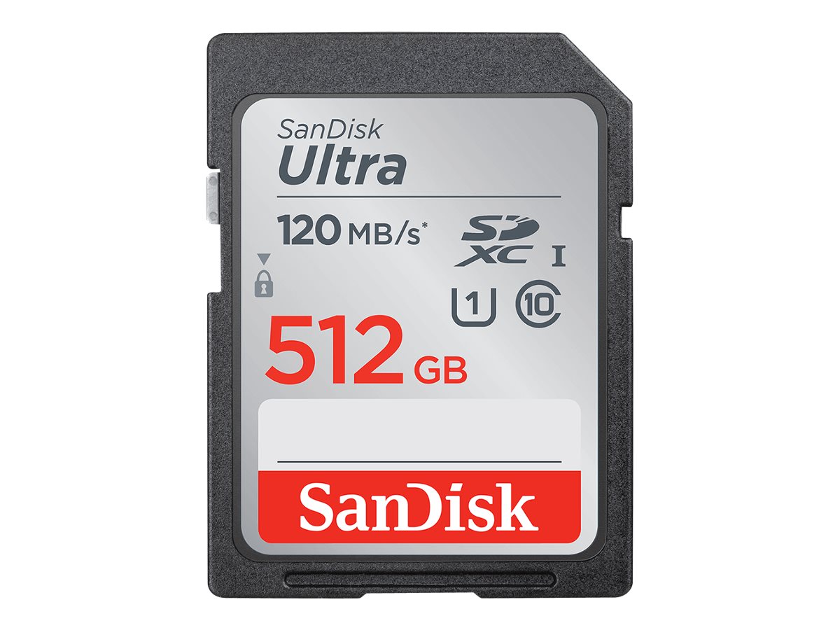 SanDisk Ultra - Flash-Speicherkarte - 512 GB - UHS-I U1 / Class10 - SDXC UHS-I