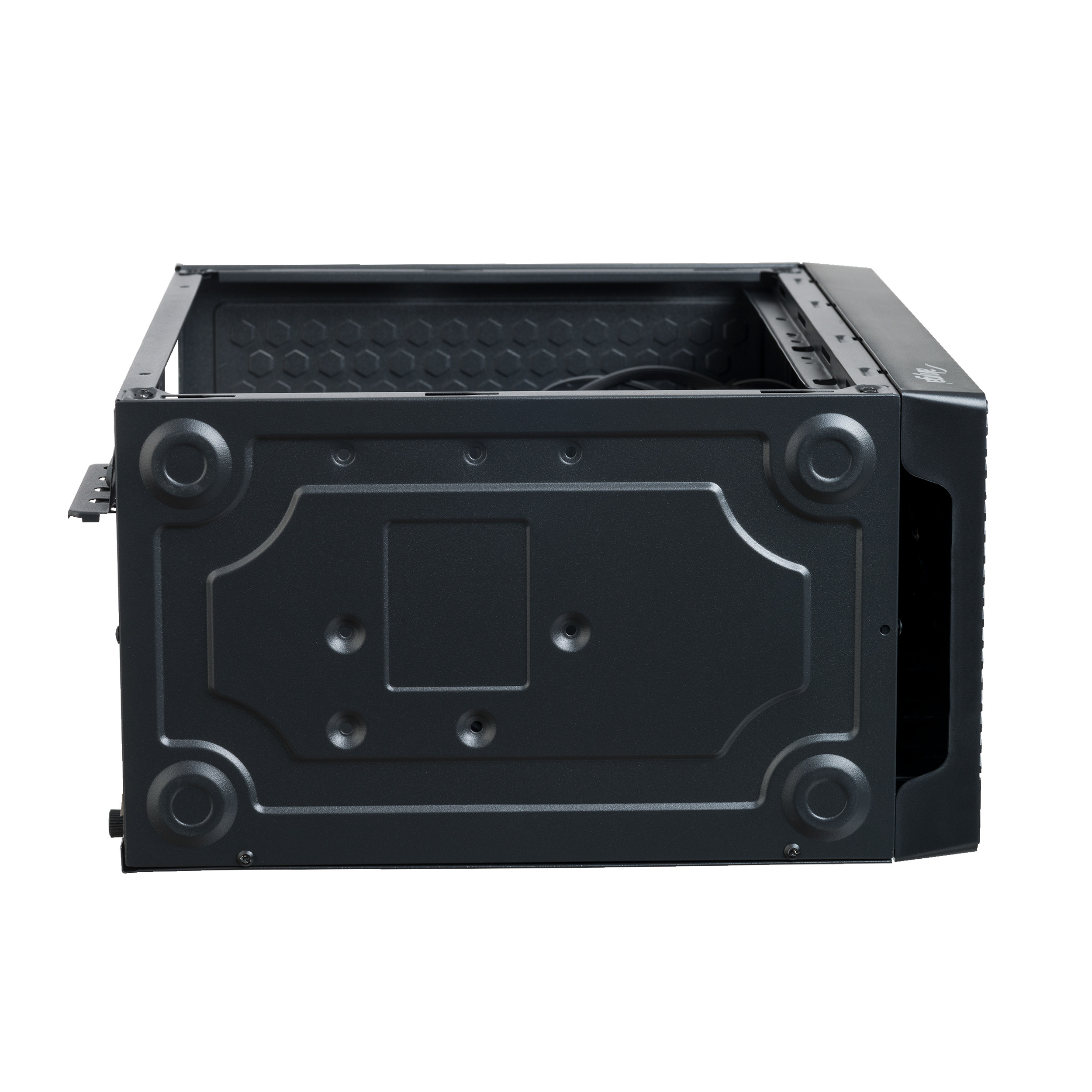 Akyga AK36BK - Micro Tower - PC - ABS Synthetik - Schwarz - Flex-ATX - micro ATX - Mini-ITX - Heimbüro, Ansicht 2