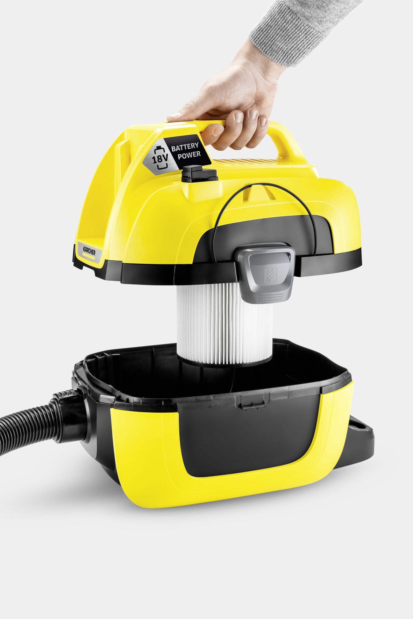 Kärcher WD 1 Compact Battery - Staubsauger - tragbar, Ansicht 2