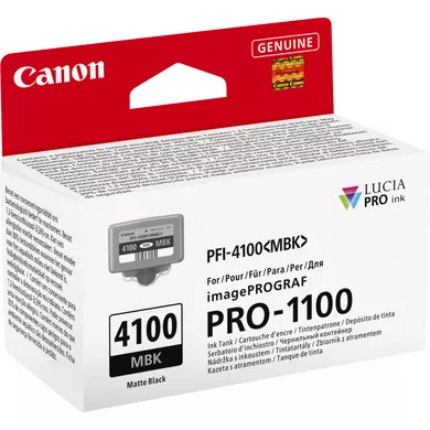 Canon PFI-4100 MBK - 80 ml - mattschwarz - original, Ansicht 3