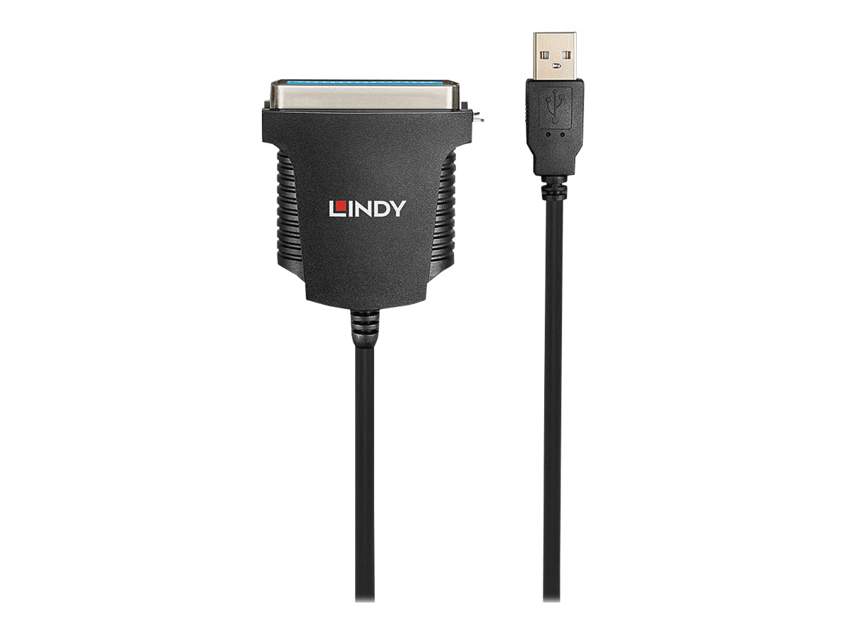 Lindy - Parallel-Adapter - USB - IEEE 1284 - Schwarz