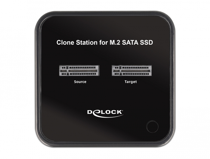 Delock SSD-Dockingstation Schächte: 2 - M.2 - M.2 Card - USB-C 3.2 (Gen 2), Ansicht 4