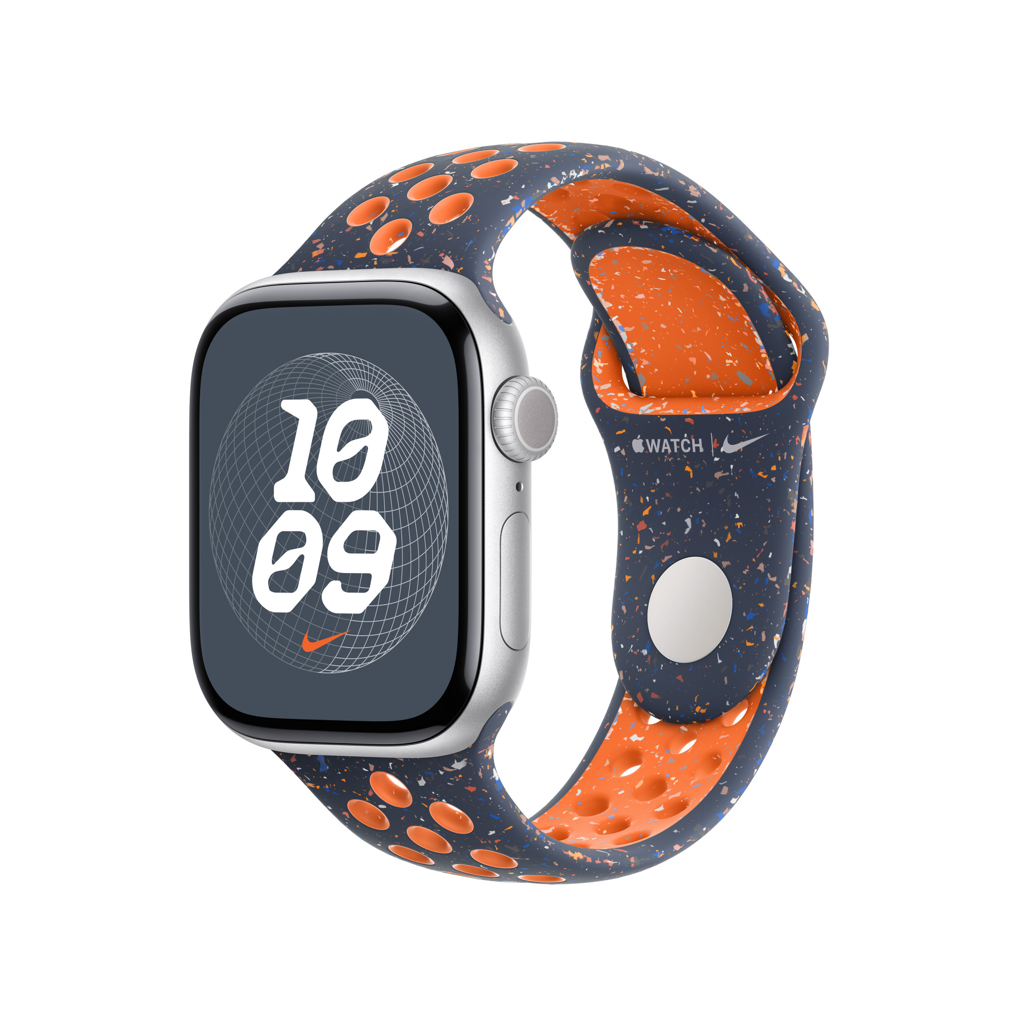 Apple Nike - Armband für Smartwatch - 42mm - Größe S/M - Blue Flame, Ansicht 2