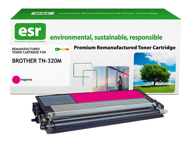 ESR Magenta - kompatibel - Karton - wiederaufbereitet - Tonerpatrone (Alternative zu: Brother TN320M)