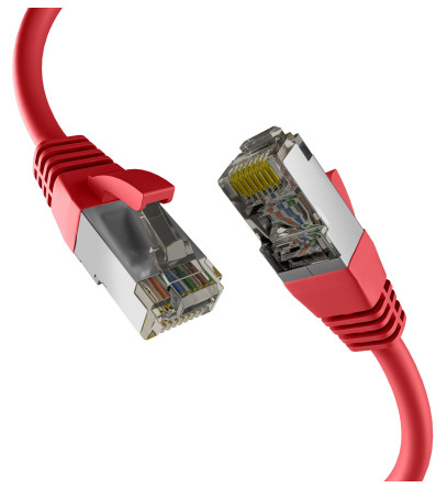M-CAB CAT8.1 RED 20M PATCH CORD - Netzwerk - CAT 8, Ansicht 2