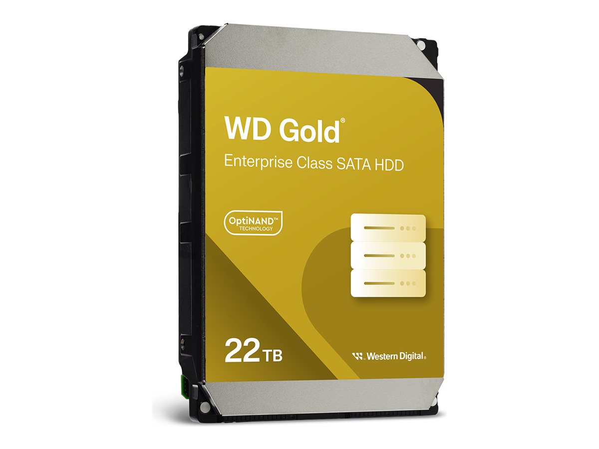 WD Gold WD221KRYZ - Festplatte - Enterprise - 22 TB - intern - 3.5 (8.9 cm)