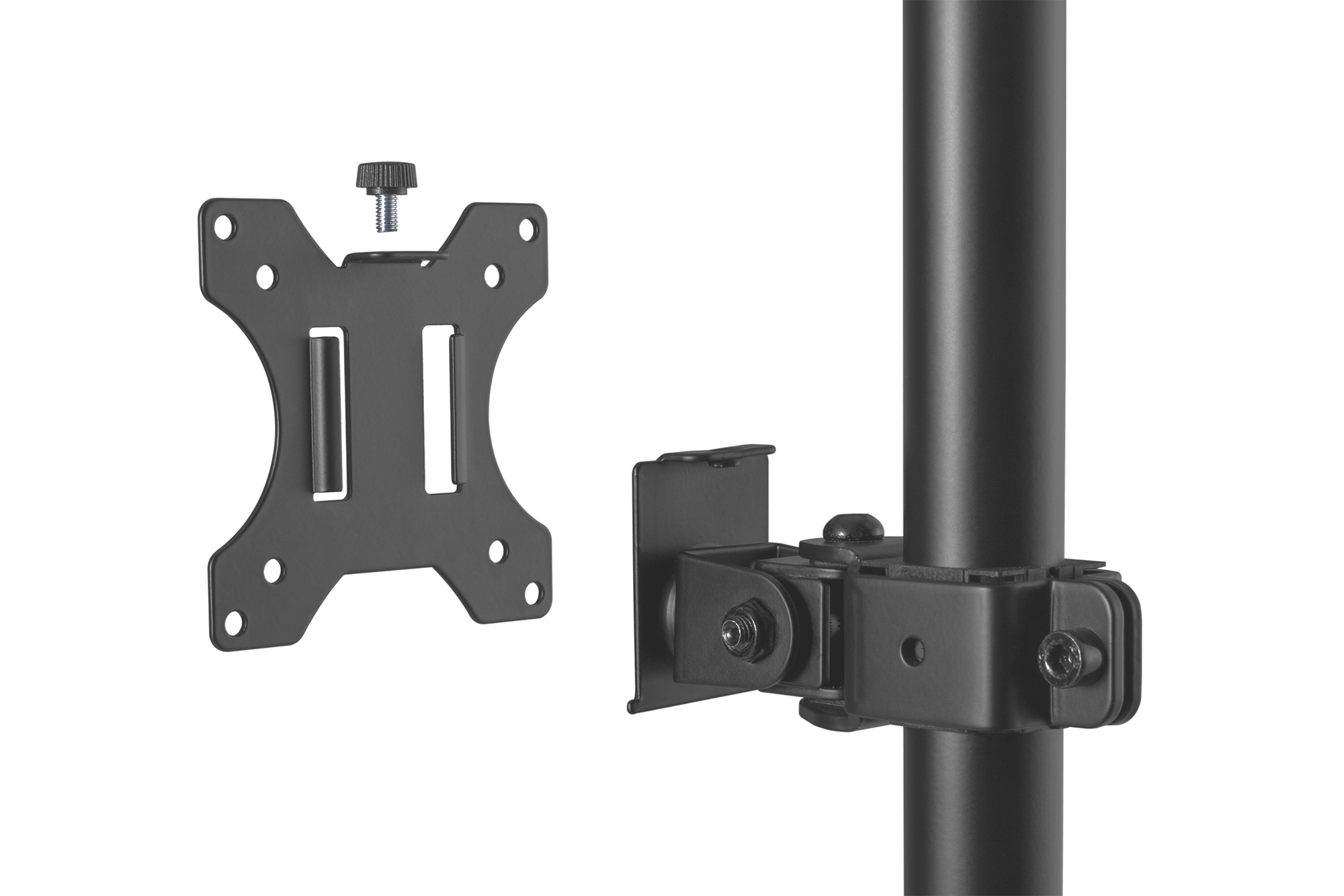 DIGITUS Universal Dual Monitorhalter, Vertikal, Ansicht 4