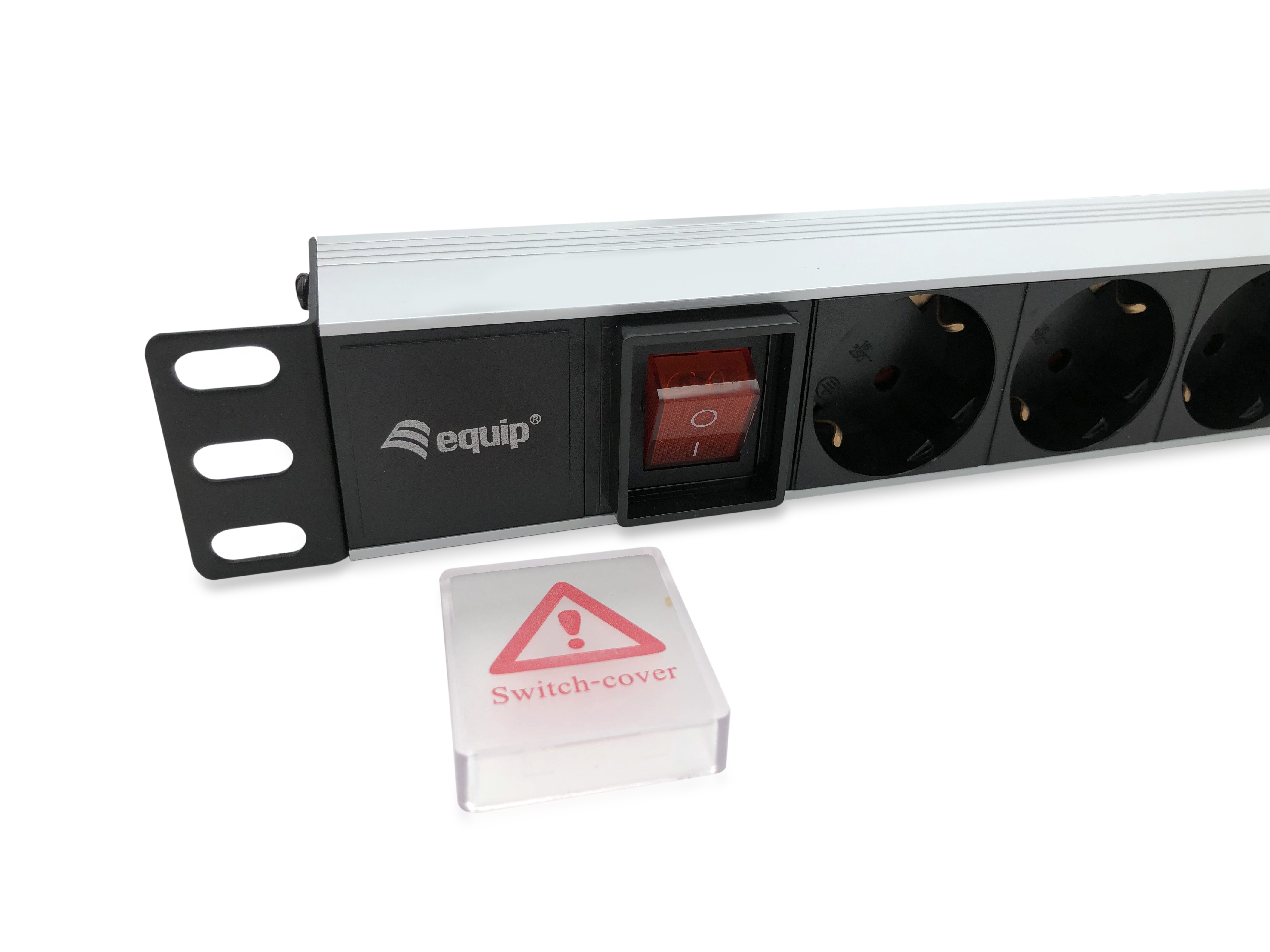 Equip Stromverteilungseinheit (Rack - einbaufähig) - Wechselstrom - 3.5 kW - Ausgangsanschlüsse: 8 - 1U - 19, Ansicht 2
