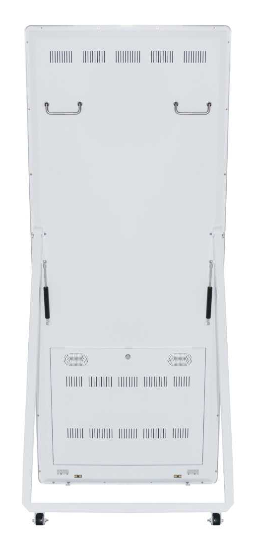 ALLNET Standdisplay 43 Zoll Aufsteller mit Laufrollen 700 Nits HDMI Farbe, Ansicht 4