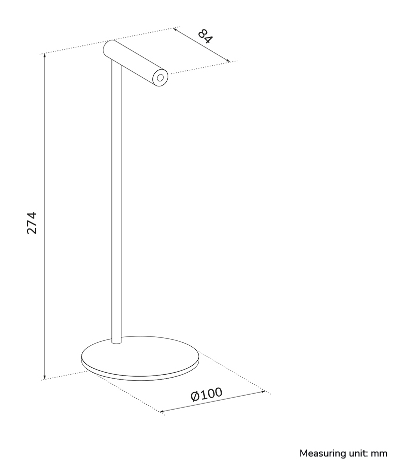 Neomounts ADS11-170SL - Ständer für Headset - universal, Ansicht 2