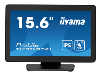 Iiyama ProLite T1633MSC-B1 - LED-Monitor - 39.5 cm (15.6)