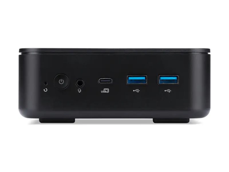 Acer Revo Box AI RB102-LNL - Barebone - Mini-PC - 1 x Core Ultra 7 256V / 2.2 GHz - RAM 16 GB - SSD 1.024 TB - Intel Arc Graphics 140V - Bluetooth, 2.5GbE, Wi-Fi 6E - WLAN: 802.11a/b/g/n/ac/ax (Wi-Fi 6E)