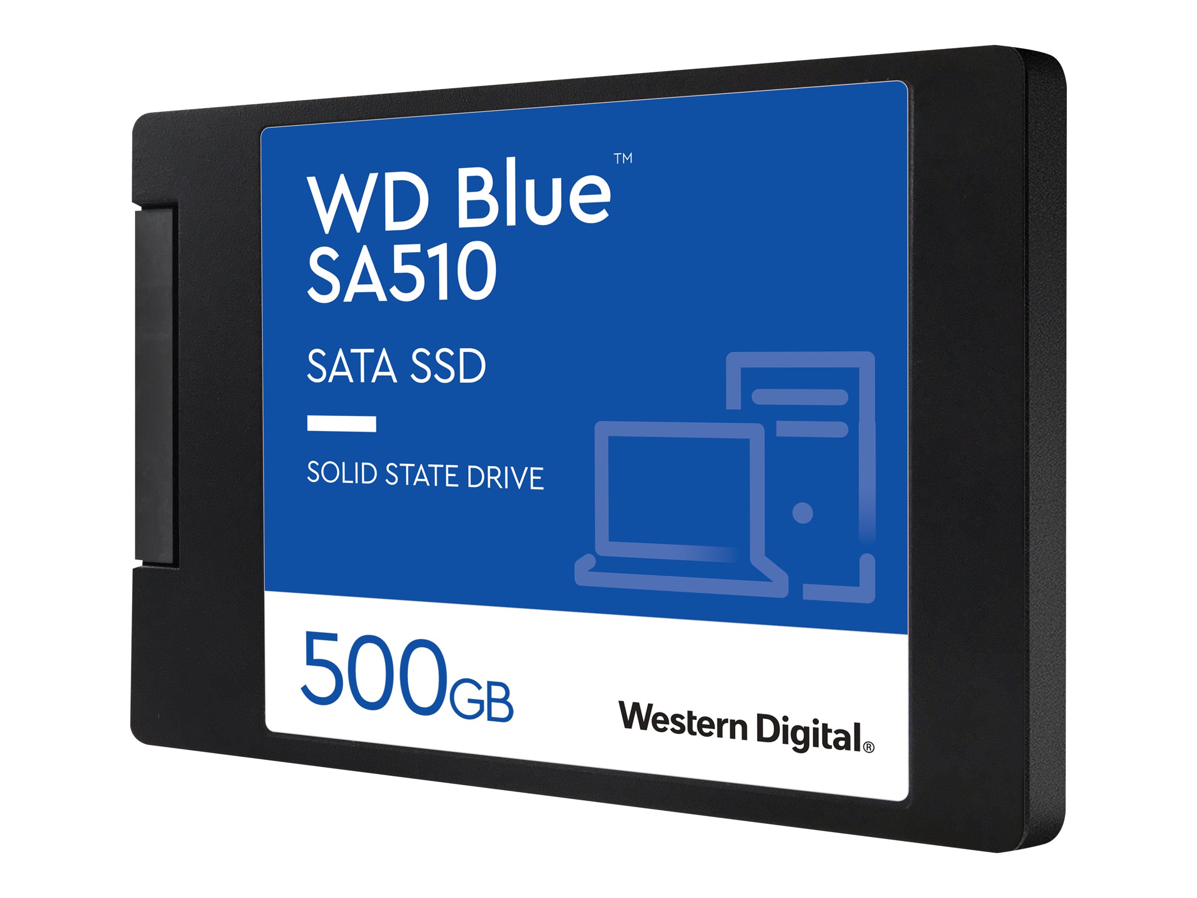 WD Blue SA510 WDS500G3B0A - SSD - 500 GB - intern - 2.5" (6.4 cm)