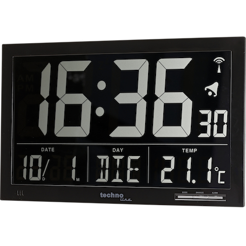 Proficell Techno Line WS 8007 - Wecker - rechteckig - elektronisch, Ansicht 2