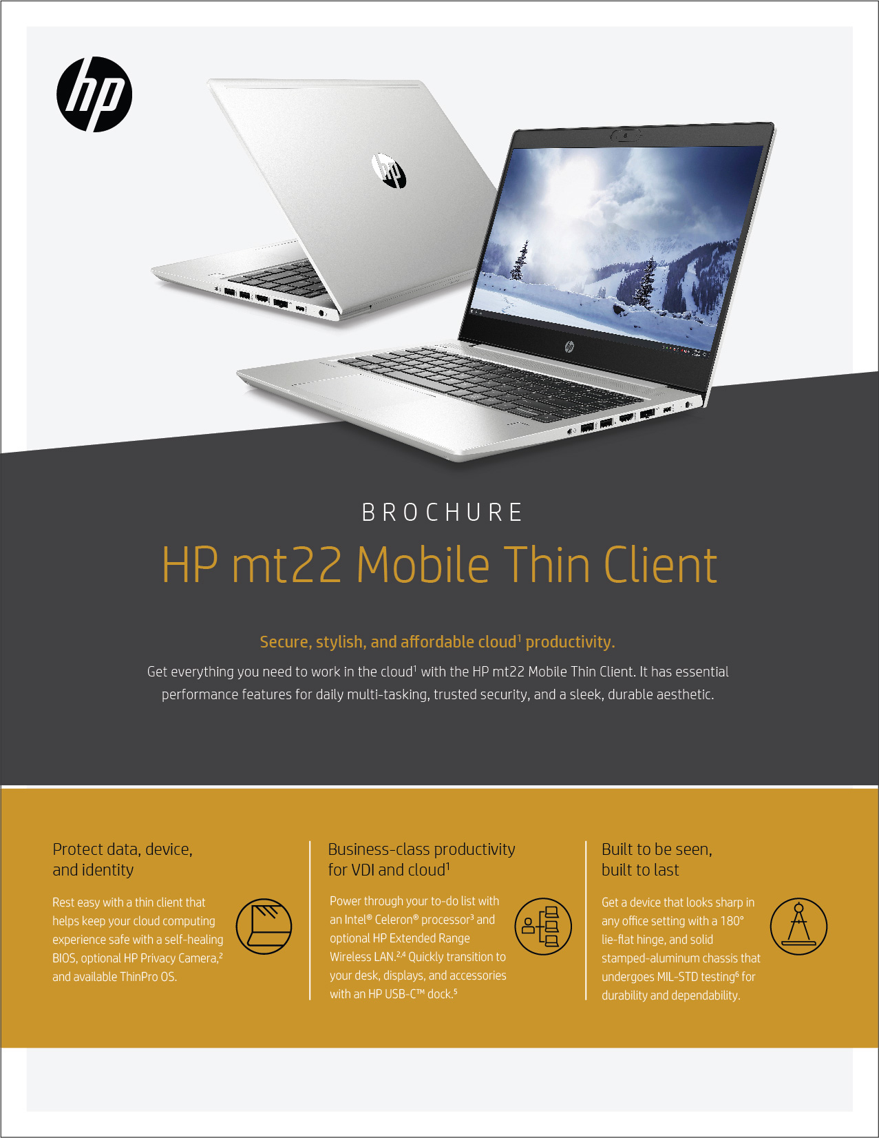 HP Elite Slice G2 Audio Ready with Microsoft Teams Rooms - USFF - Core i5 7500T 2 - Komplettsystem - Core i5