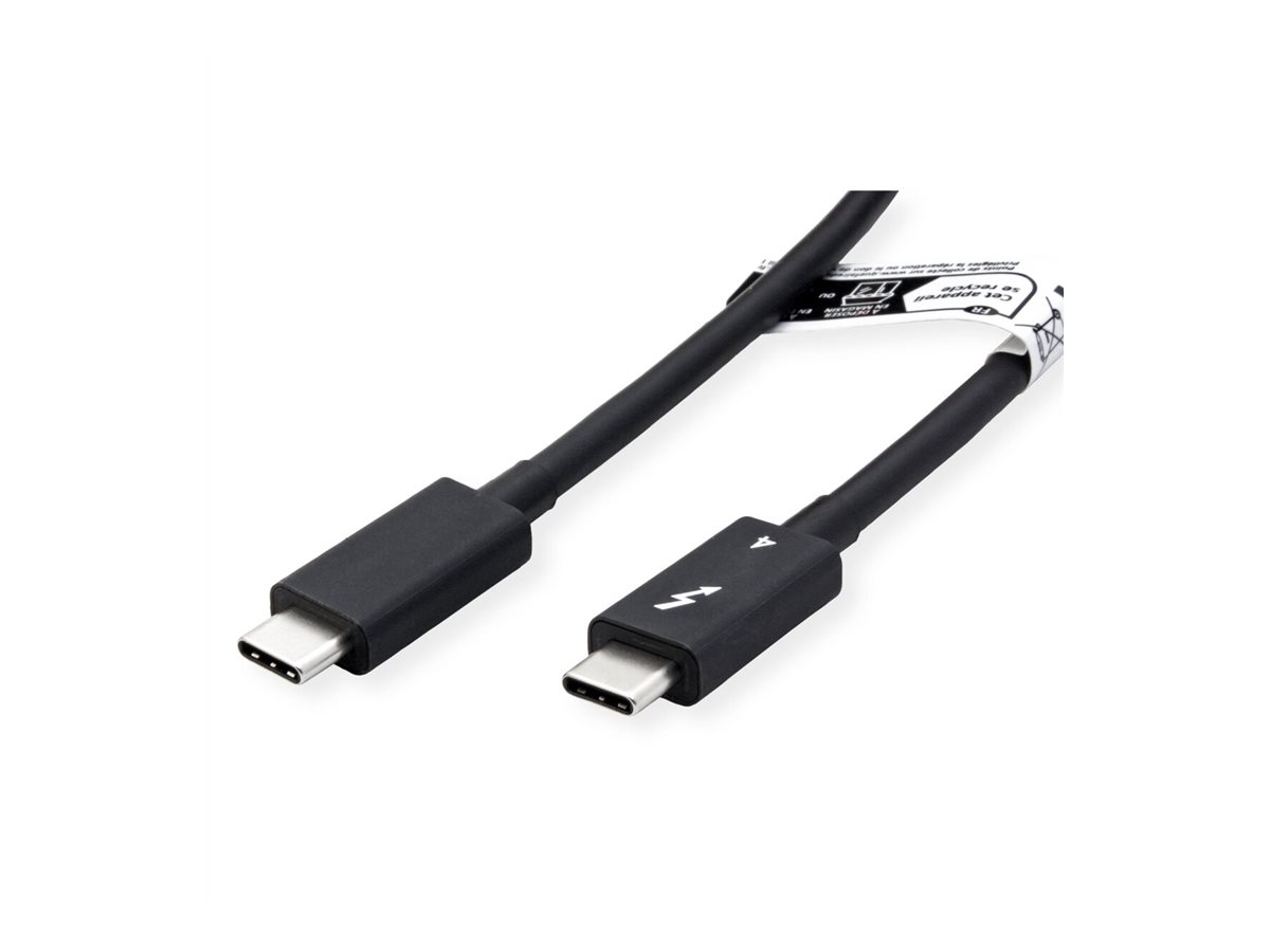 ROLINE Thunderbolt-Kabel - USB-C (M) zu USB-C (M)