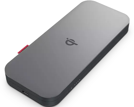 Lenovo Go - Powerbank - 10000 mAh - 30 Watt - 3 A - 2 Ausgabeanschlussstellen (24 pin USB-C), Ansicht 4