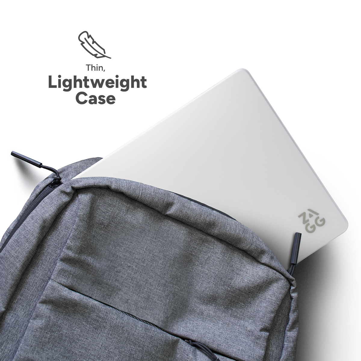 ZAGG Notebook-Shellcase - 40.6 cm (16) - klar, Ansicht 4