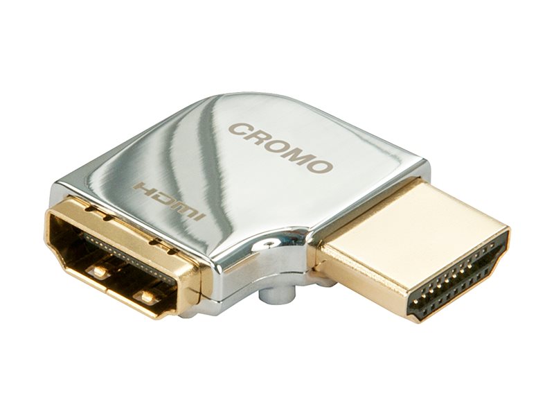 Lindy CROMO - HDMI rechtwinkliger Adapter - HDMI männlich zu HDMI weiblich