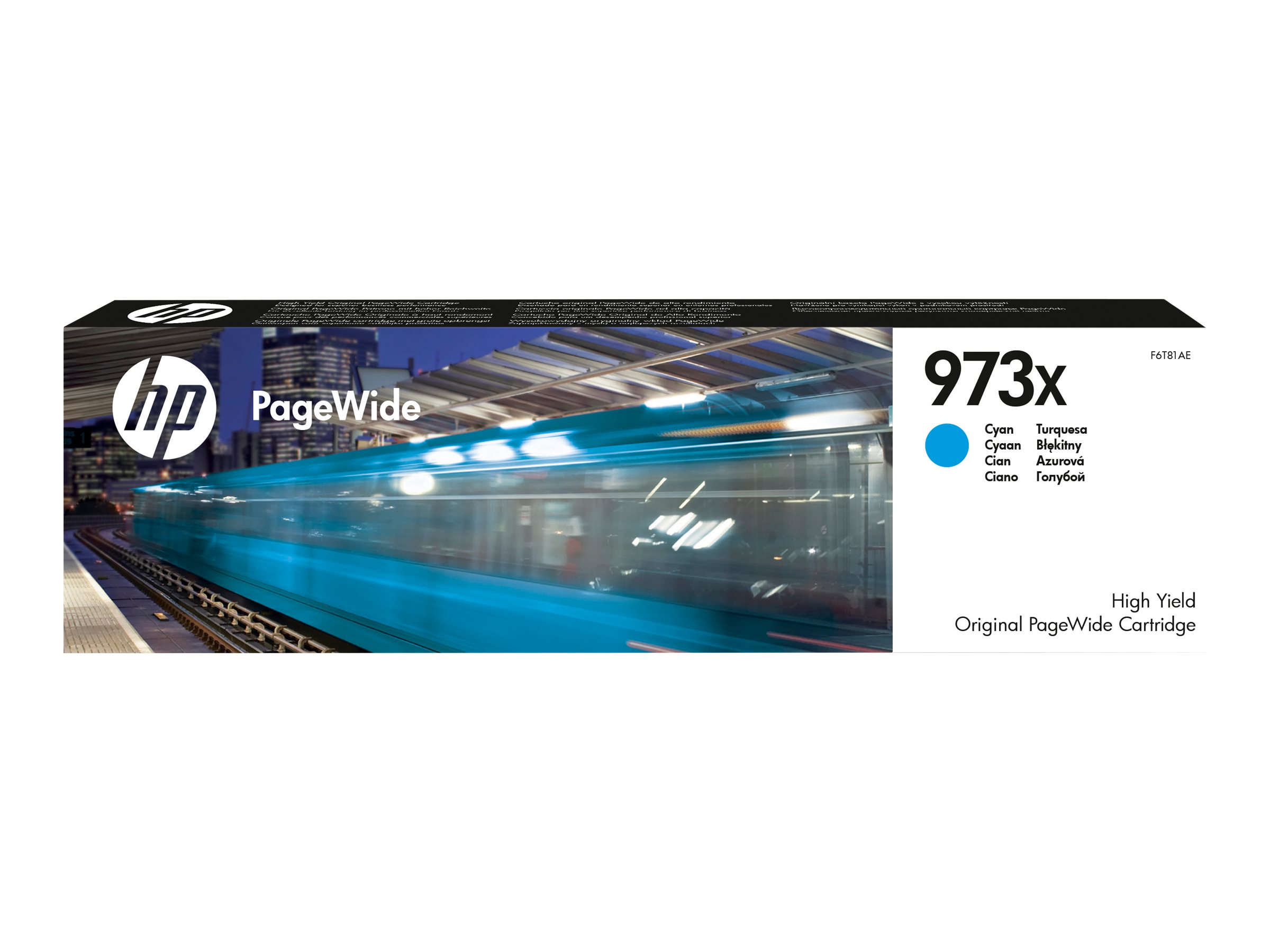 HP 973X - Hohe Ergiebigkeit - Cyan - original