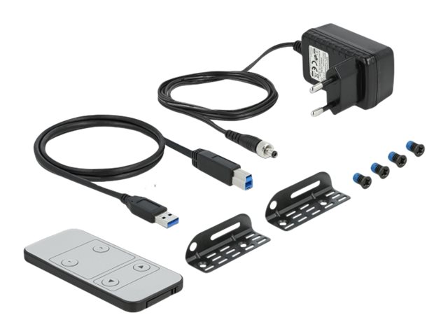 Delock HDMI KVM Switch 4K 60 Hz with USB 3.0
