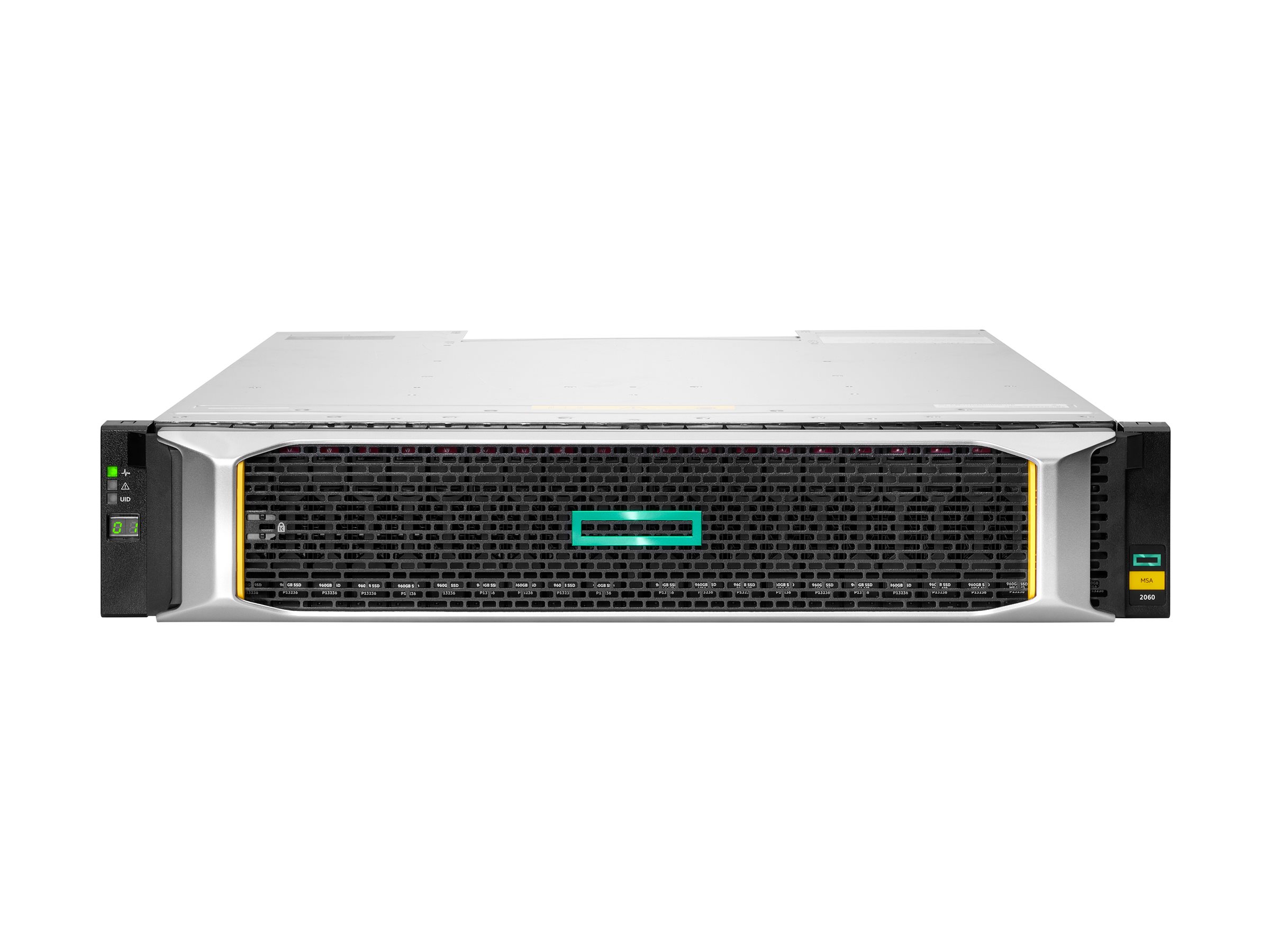HPE Modular Smart Array 2060 1025GbE iSCSI SFF Storage - Festplatten-Array - 28.8 TB - 24 Schächte (SAS-3)