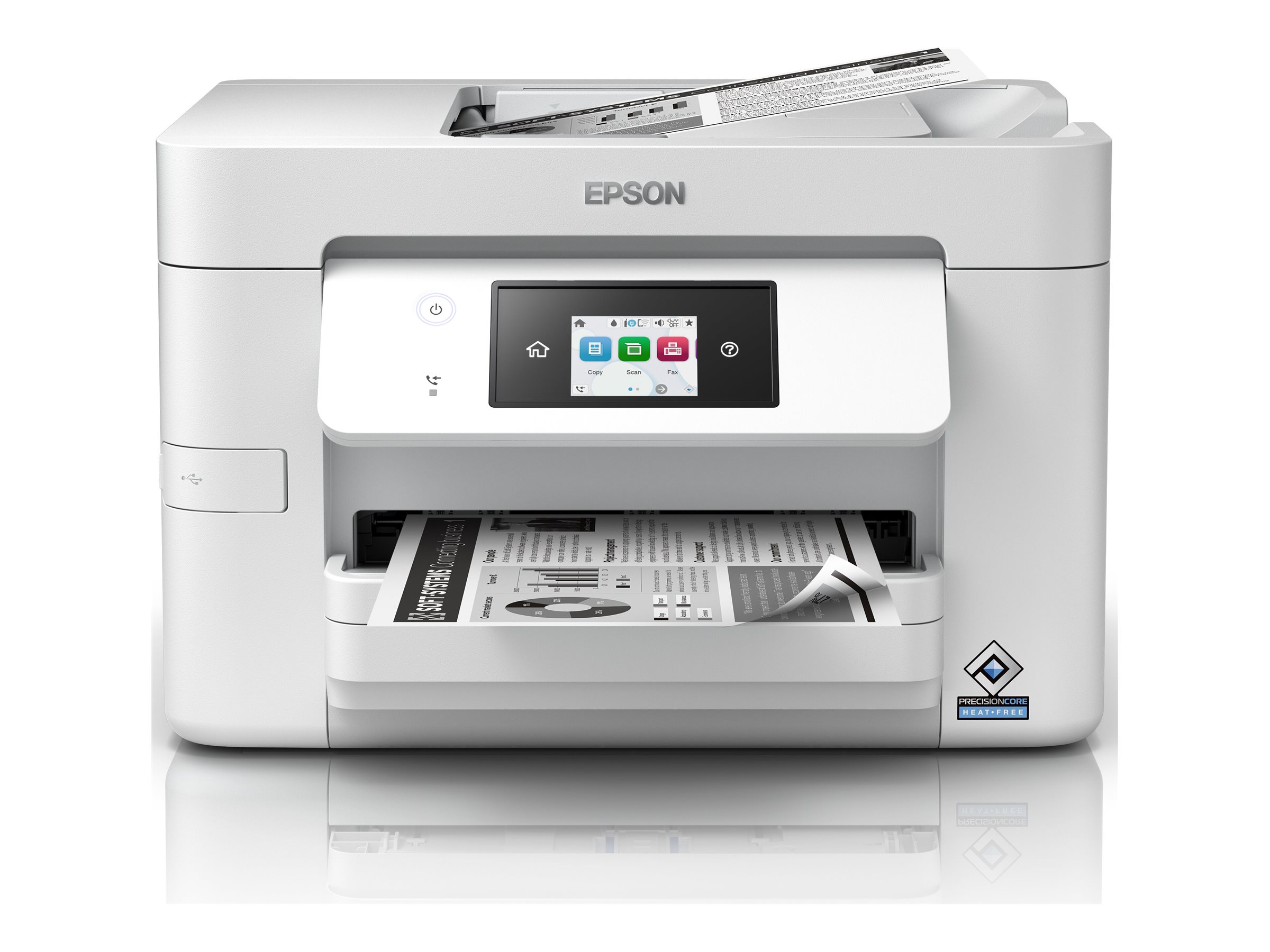 Epson WorkForce Pro WF-M4619DWF - Multifunktionsdrucker - sw - Tintenstrahl - A4Legal (Medien)