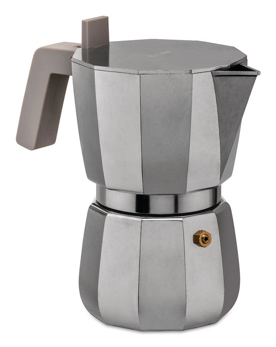 Alessi Mokka Espressomaschine DC06/3 silber, Ansicht 4