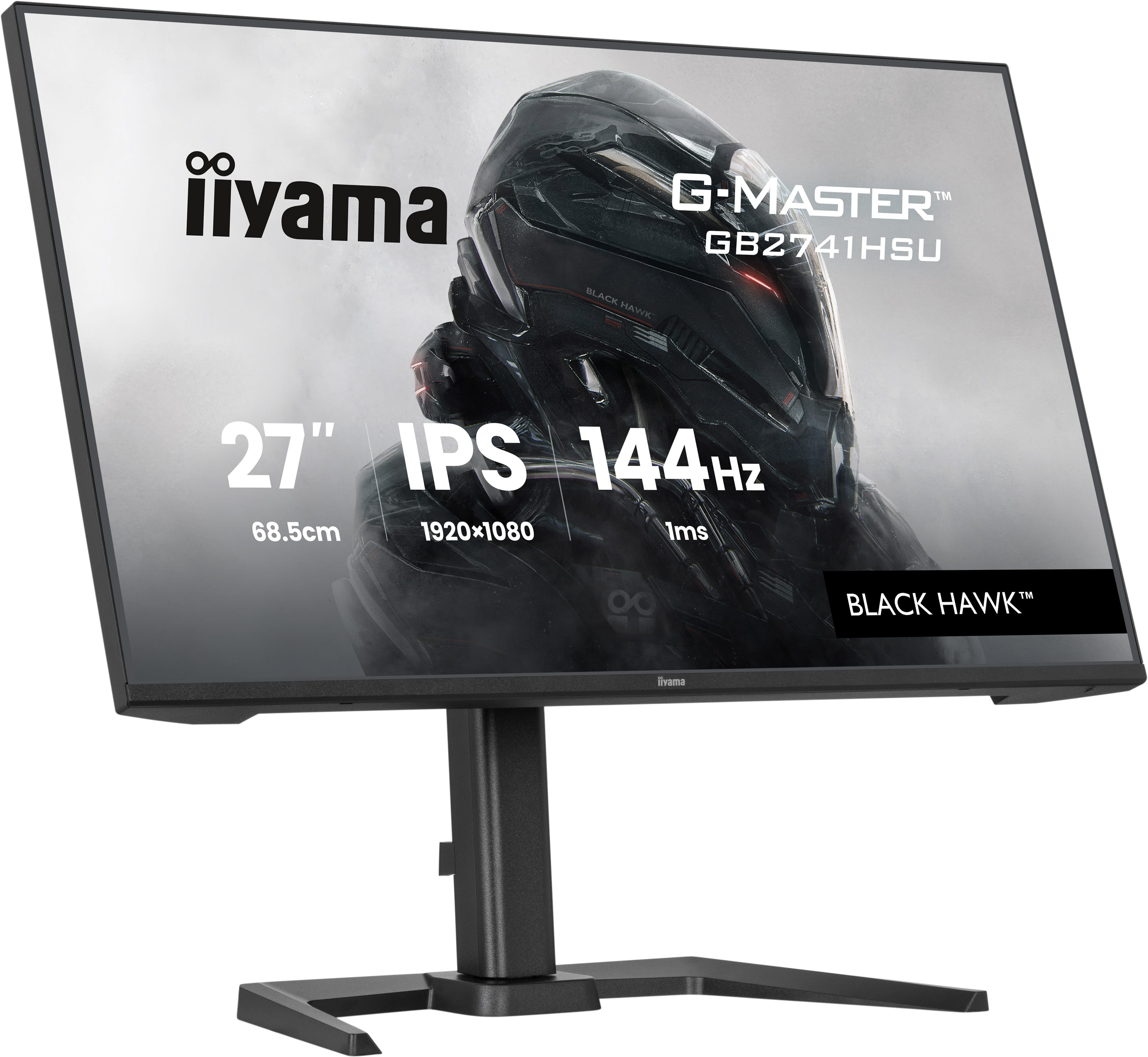 Iiyama G-MASTER Black Hawk GB2741HSU-B1 - LED-Monitor - Gaming - 68.5 cm (27), Ansicht 2