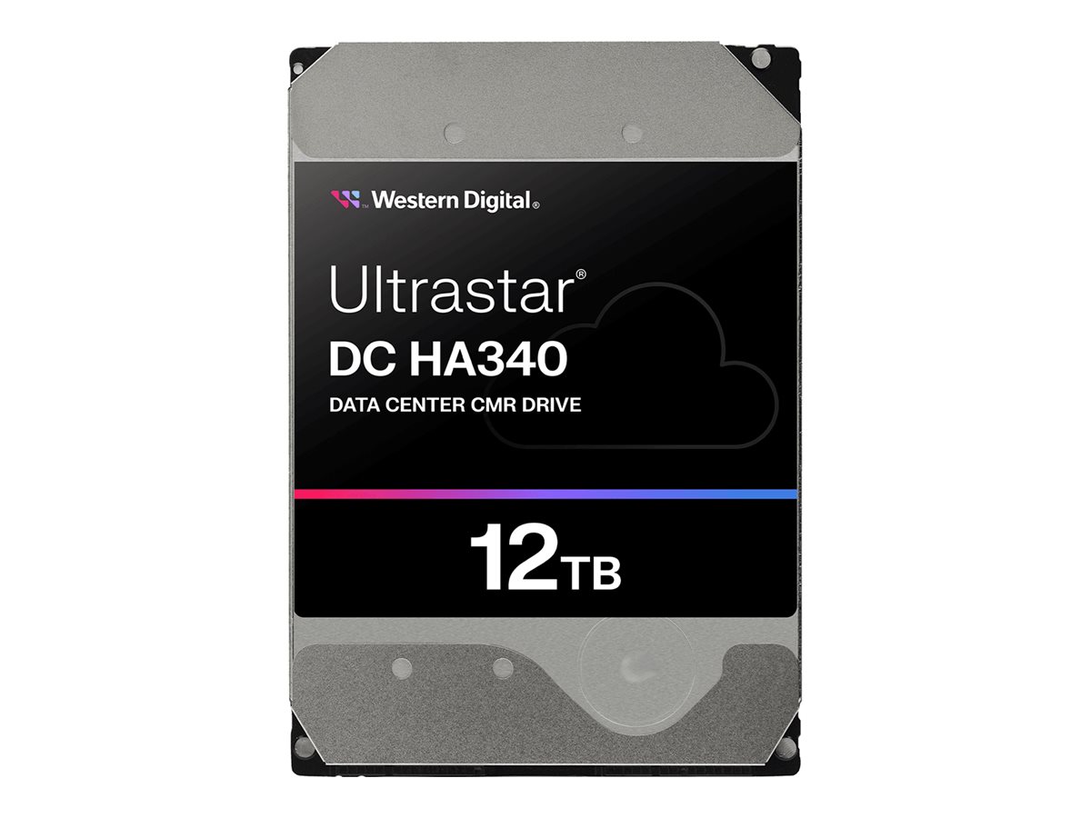 WD Ultrastar DC HA340 WUS721212BLE604 - Festplatte - Rechenzentrum - 12 TB - intern - 3.5" (8.9 cm)