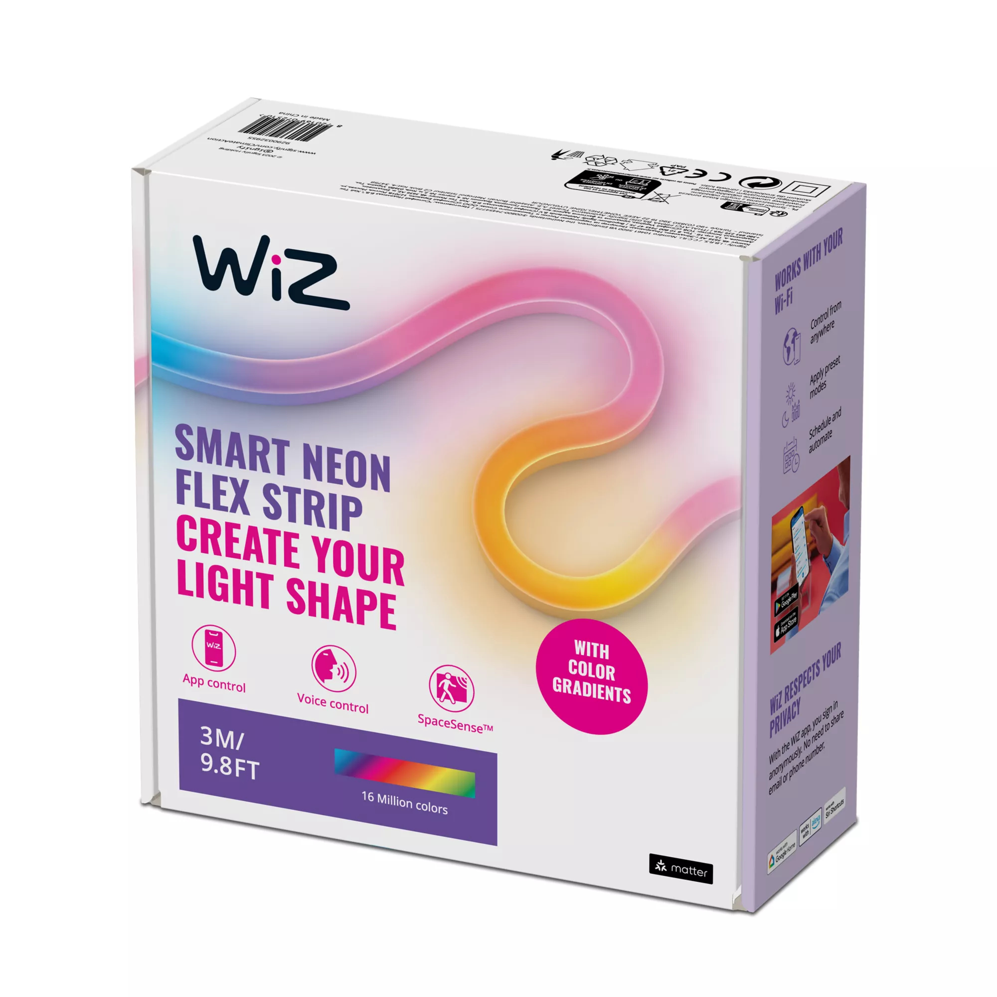 WIZCONNECTED FlexStrip Tunable White & Color 3 m Einzelpack, Ansicht 2