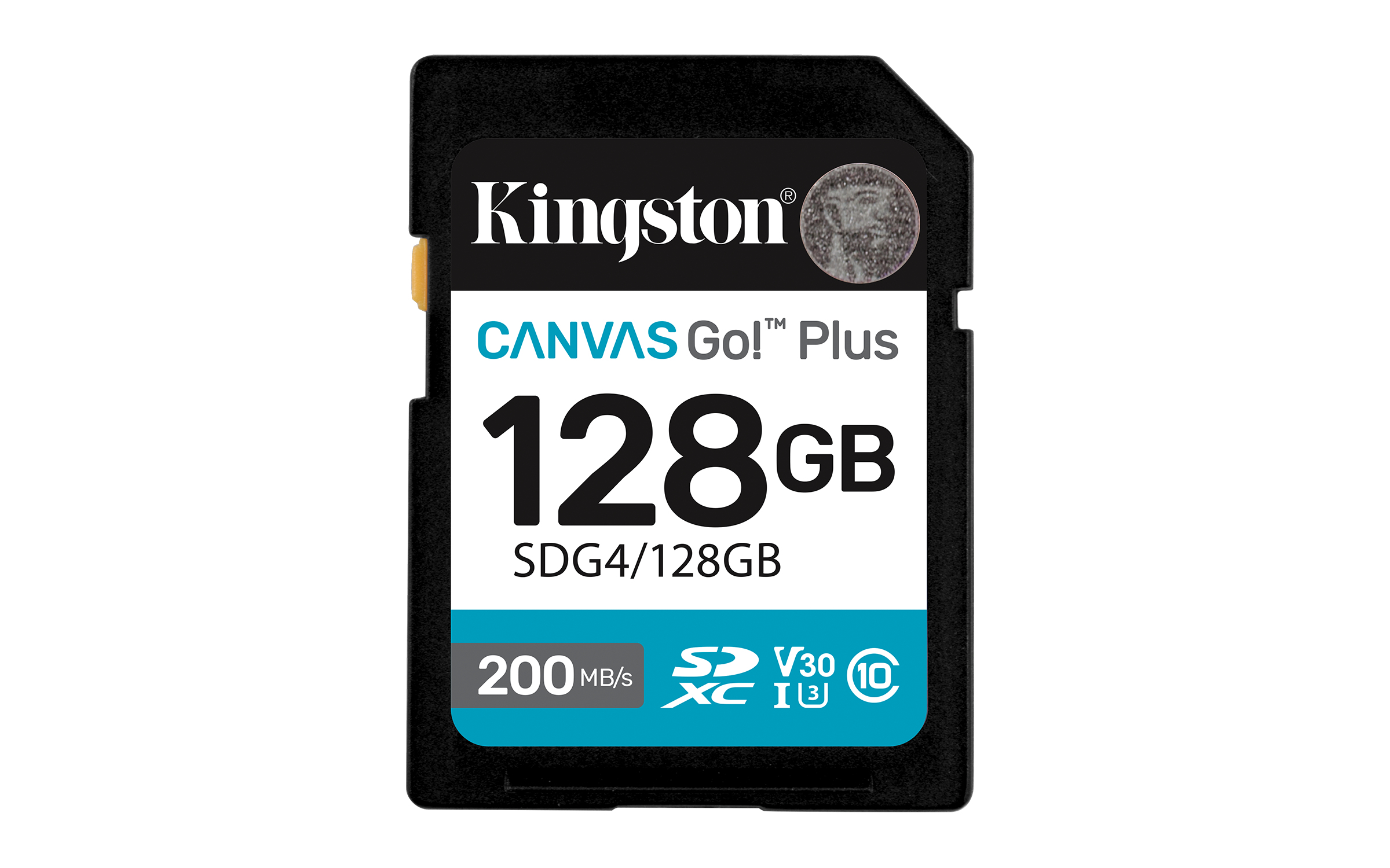 Kingston 128GB SDXC Canvas Go Plus Gen4 200MB/s C10 UHS-I U3 - Secure Digital (SD), Ansicht 4