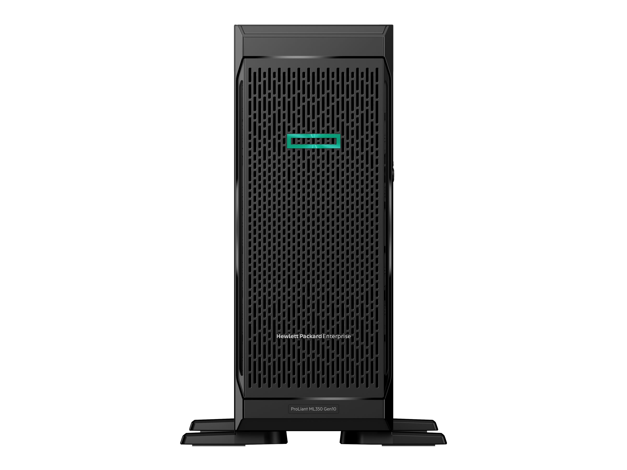 HPE ProLiant ML350 Gen10 Base - Server - Tower - 4U - zweiweg - 1 x Xeon Silver 4208  2.1 GHz - RAM 16 GB - SATASAS - Hot-Swap 6.4 cm (2.5)