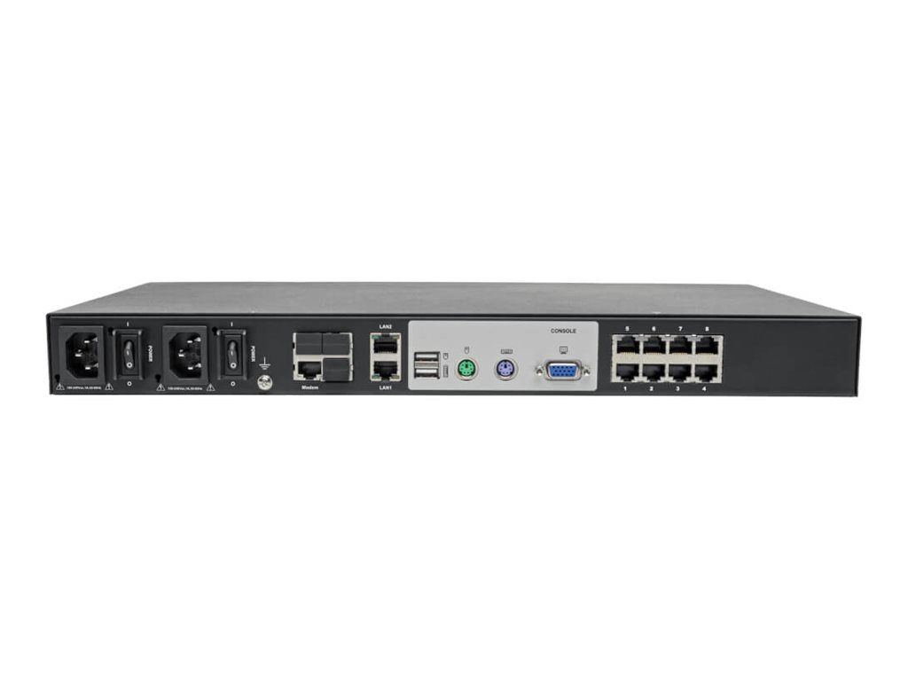 Tripp Eaton Tripp Lite series 8-Port Cat5 KVM over IP Switch with Virtual Media