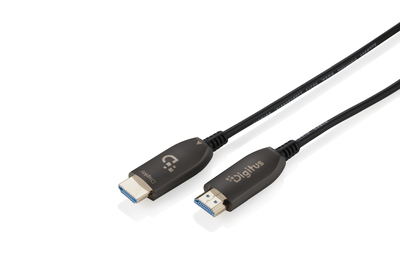DIGITUS HDMI AOC Hybrid Glasfaserkabel, UHD 8K, 90 m