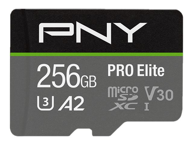 PNY Micro SD Card PRO Elite 256GB XC (P-SDU256V32100PRO-GE)
