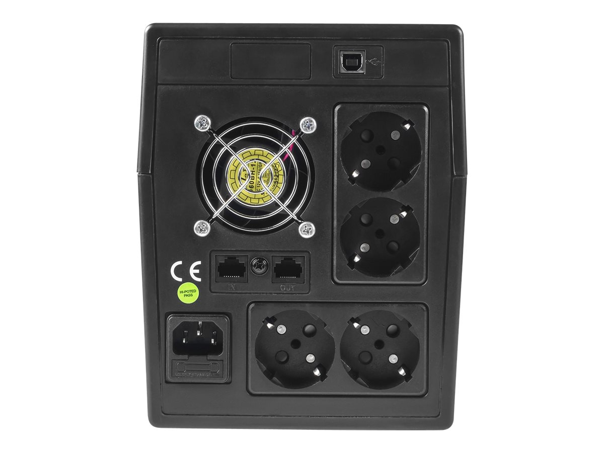Green Cell UPS Micropower 1500VA - USV - Wechselstrom 220/230/240 V, Ansicht 3