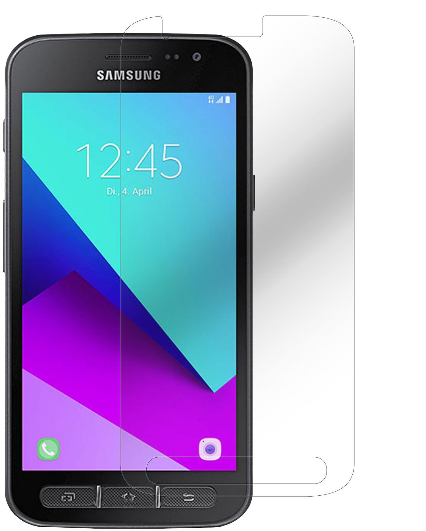 eSTUFF Titan Shield Xcover 4 - Bildschirmschutz für Handy, Ansicht 3