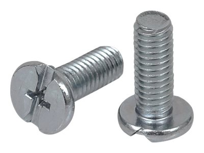 Intellinet Schraubensatz 20er-Pack - Schrauben Muttern und Unterlegscheiben für Rack
