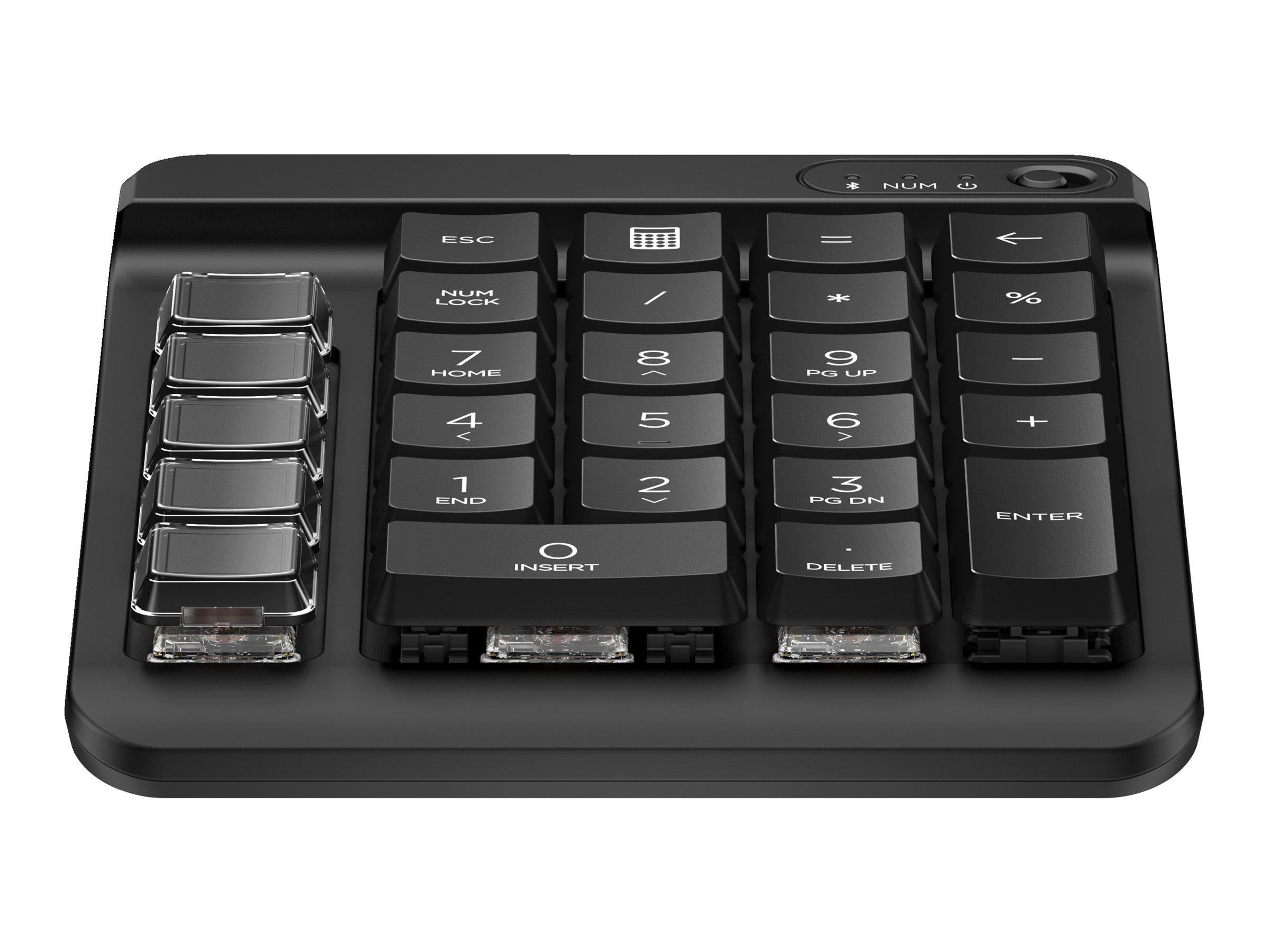HP 430 - Tastenfeld - 9 programmierbare Tasten geringer Tastenhub austauschbare Tastenkappen mit Aufklebern