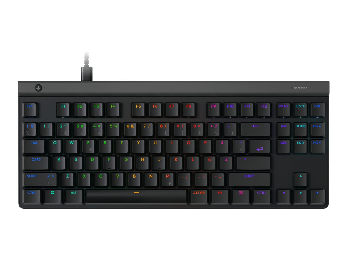 Logitech G G515 - Tastatur - TKL - hintergrundbeleuchtet - USB - QWERTY - Nordisch (Dänisch/Finnisch/Norwegisch/Schwedisch)