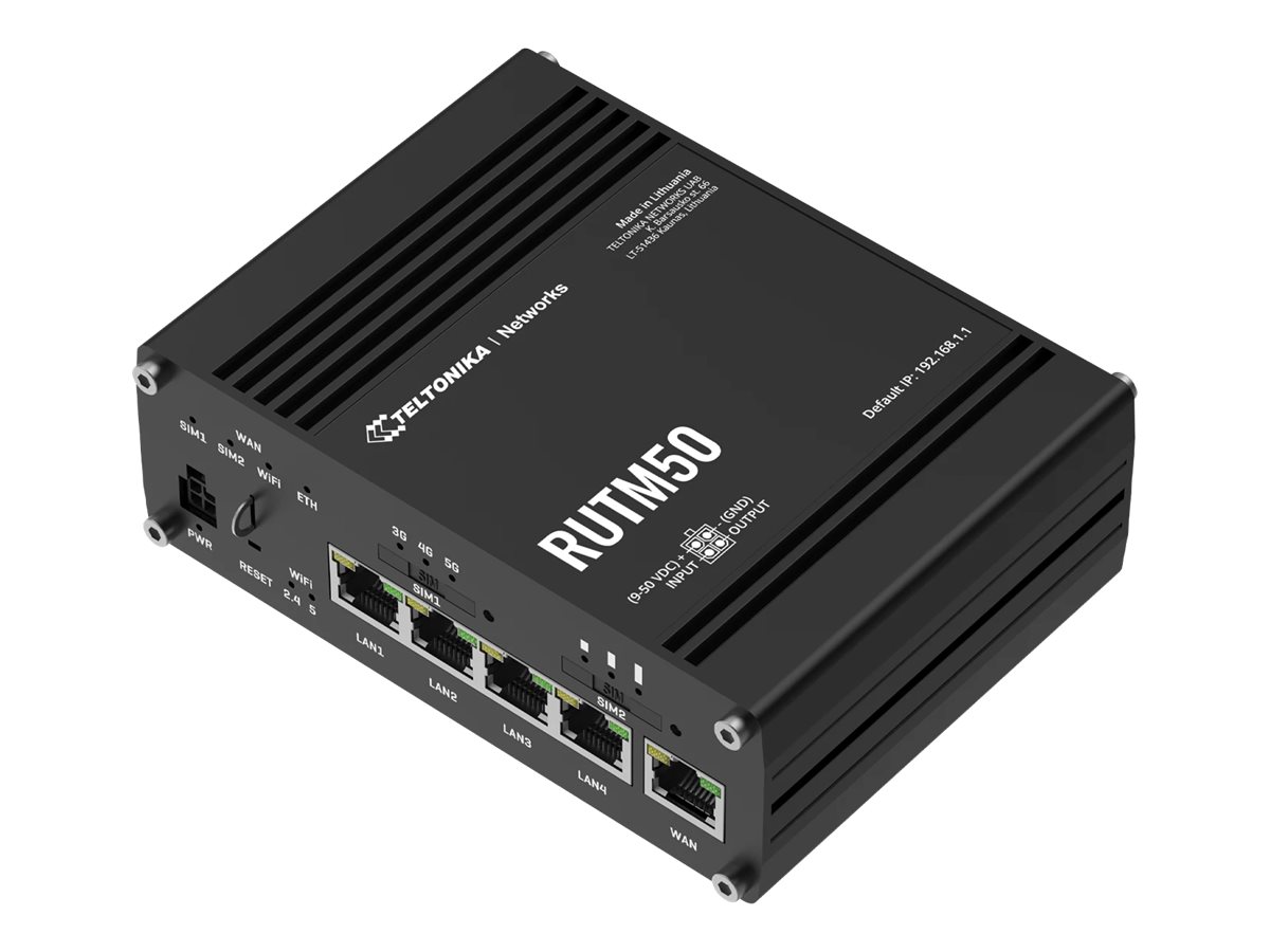 Teltonika RUTM50 - Wireless Router 4-Port-Switch, Ansicht 5