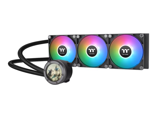 Thermaltake TH360 V2 Ultra ARGB Sync - Prozessor-Luftkühler - mit LCD-Display - (für: LGA1156, AM2, AM2+, AM3, LGA1155, 