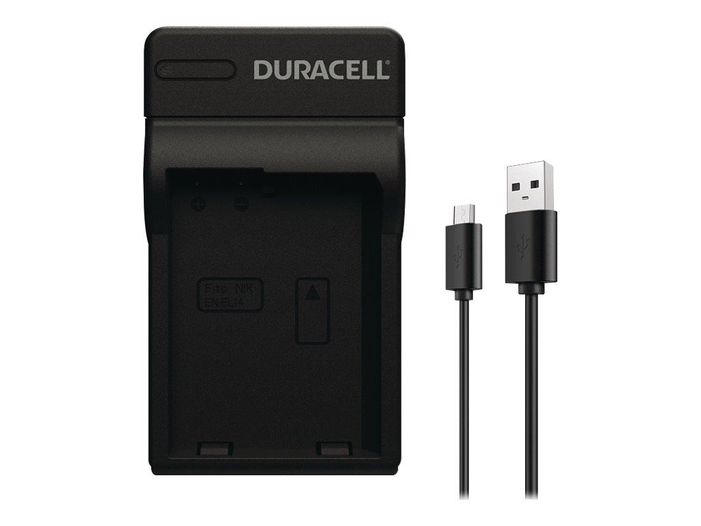 Duracell USB-Batterieladegerät - Schwarz - für Nikon D3200, D5100, D5200, D5300, D5500, D5600, Df, Ansicht 4