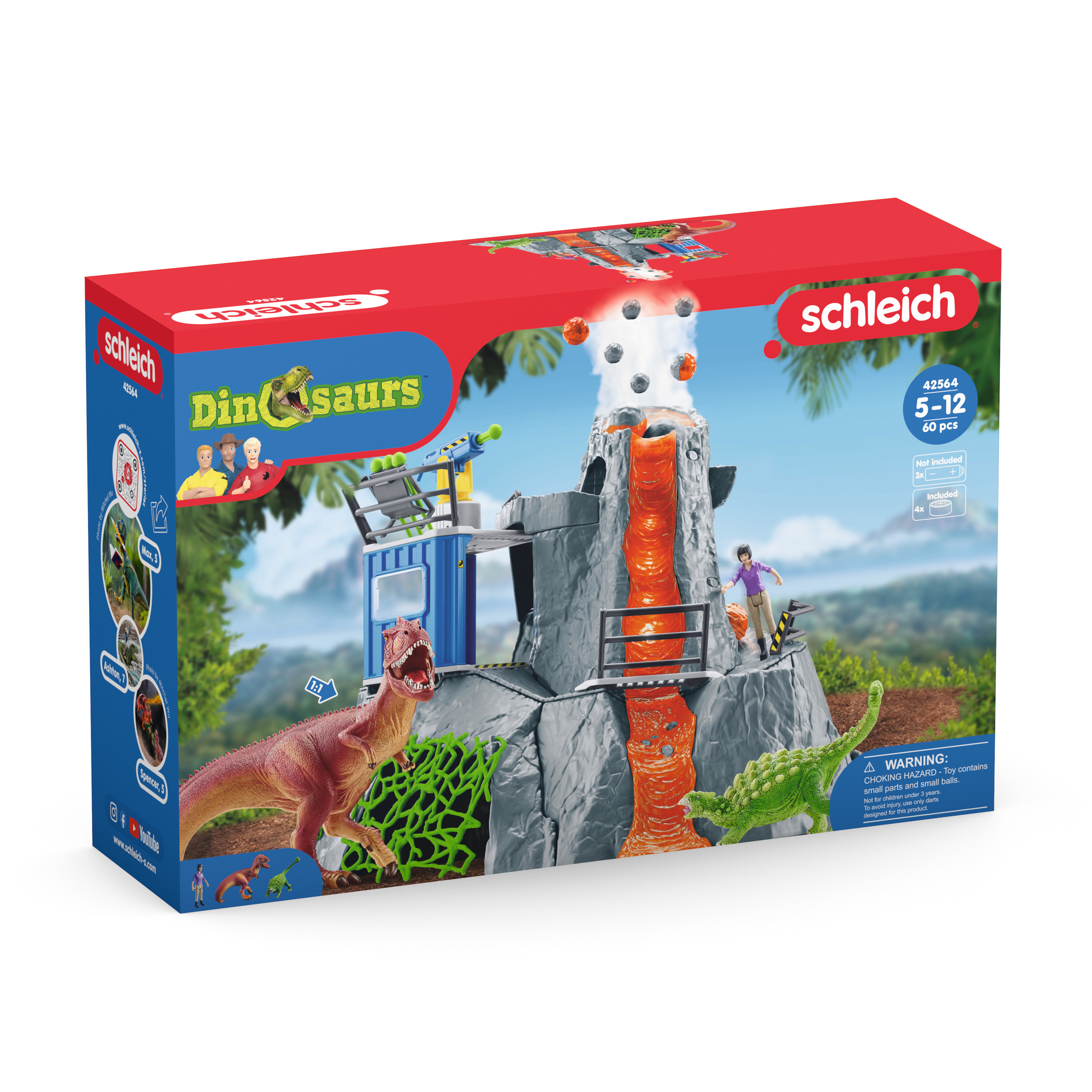Schleich Dinosaurs 42564 - Tier - 4 Jahr(e) - Mehrfarbig - Kunststoff, Ansicht 2