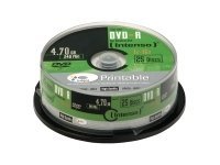 Intenso DVD-R Intenso 4,7GB 25pcs CaseBox printable inkjet 16x (4801154)