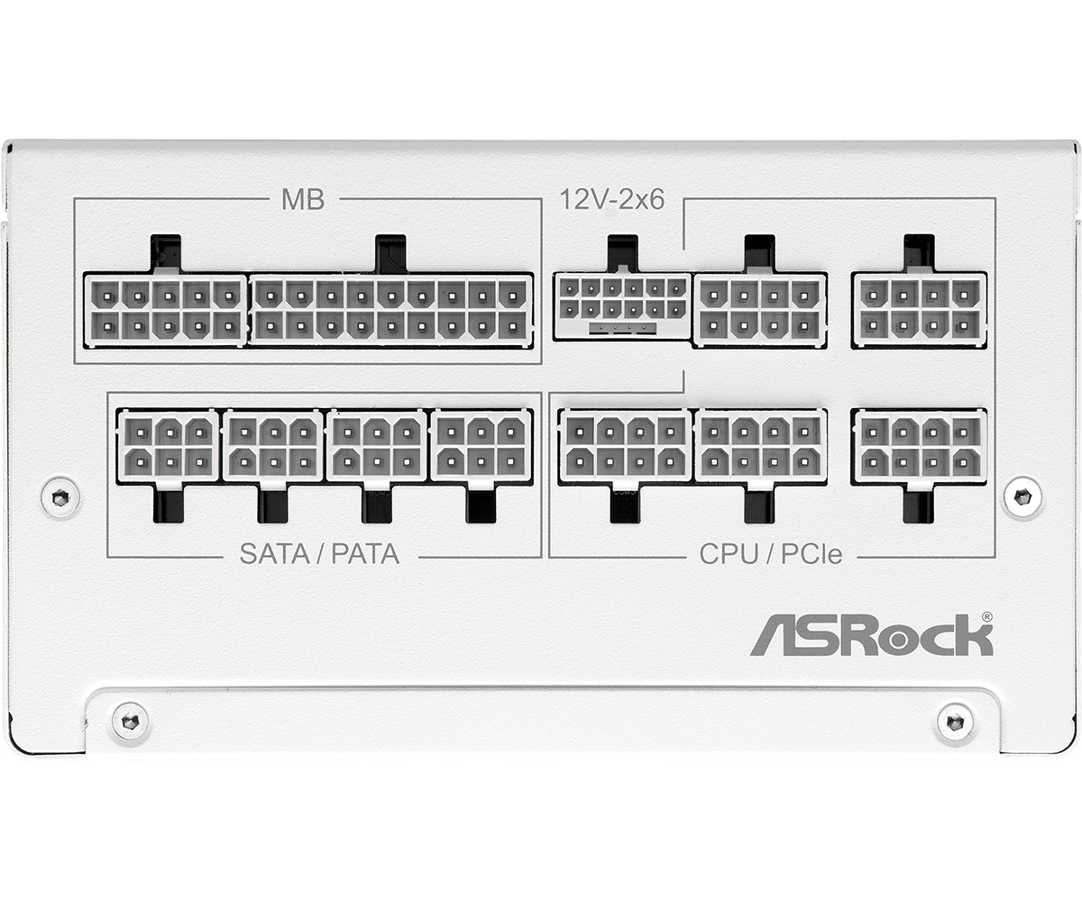 ASRock Steel Legend SL-1000GW ATX 80+ Gold WH retail - PC-/Server Netzteil - ATX, Ansicht 4